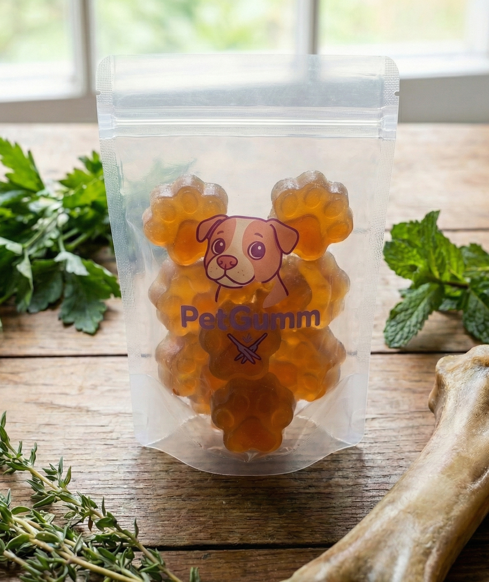 Bolsa zip lock gomitas